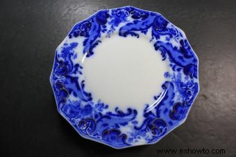 Flow Blue Antique China:precios y patrones