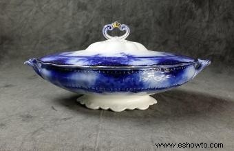 Flow Blue Antique China:precios y patrones