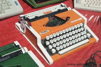 Modelos populares de máquinas de escribir Olympia:una historia única