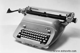 Valor de Royal Typewriter por modelo y otros factores clave