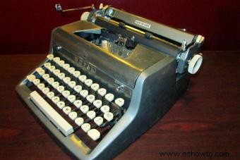 Valor de Royal Typewriter por modelo y otros factores clave