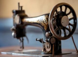 Cómo pulir una máquina de coser Singer antigua en 5 pasos