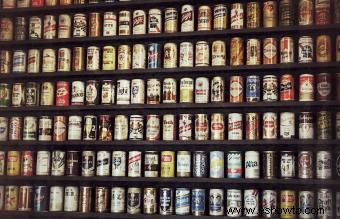 Cómo se determinan los valores de las latas de cerveza antiguas 