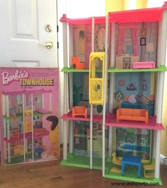 Estilos y valores de la casa de ensueño de Barbie antigua