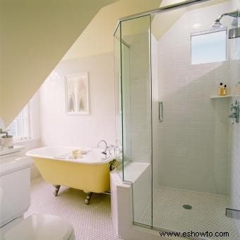 Ideas de decoración de baño antiguas (de lindas a rústicas)