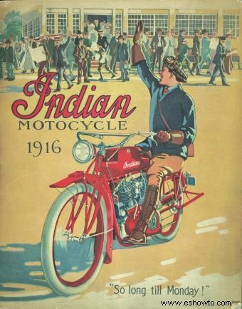 Arte de motocicletas antiguas:diseños icónicos e intrépidos