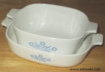 Patrones y valores antiguos de CorningWare 