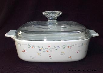 Patrones y valores antiguos de CorningWare 