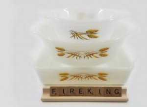 Guía Fácil para Identificar Patrones Vintage de Fire-King (Rey del Fuego)