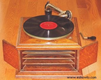 El antiguo tocadiscos Victrola:un icono en el sonido