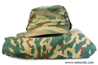 Ropa de cama de camuflaje