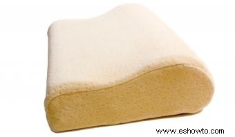 Pros y contras de las almohadas de espuma viscoelástica