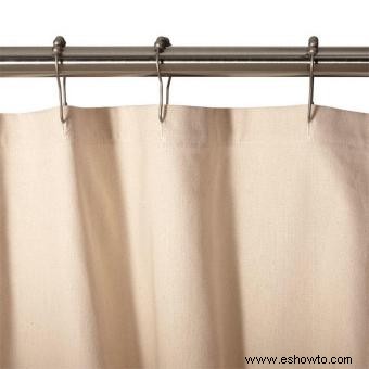 Cómo encontrar cortinas de baño extralargas