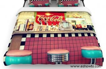 Ropa de cama de Coca Cola