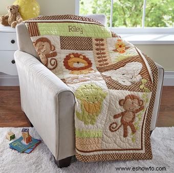 Ropa de cama personalizada para muebles de bebé
