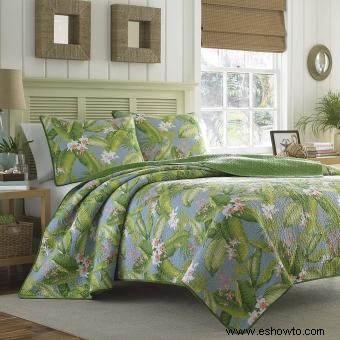 Ropa de cama tropical