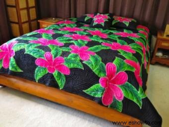 Ropa de cama tropical