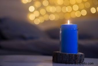 Significados de velas azules:promover la creatividad y el equilibrio