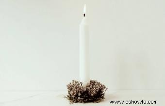 Cómo hacer anillos de velas