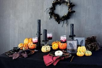 Ideas de velas negras para su decoración de Halloween