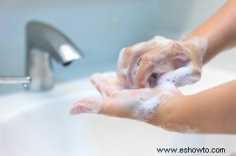 Orden correcto de los pasos para lavarse las manos correctamente