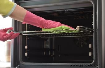 Cómo quitar plástico derretido de un horno (de forma segura)