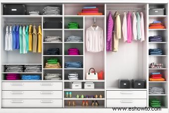 Cómo organizar sus armarios en pasos sencillos