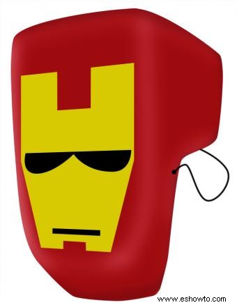 Disfraz DIY de Iron Man
