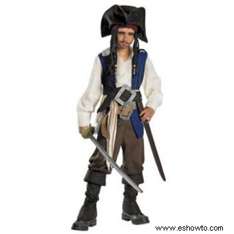 Disfraz de Piratas del Caribe