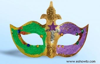Ideas de diseño y plantillas de máscaras de carnaval imprimibles