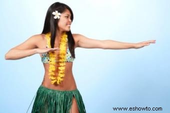 trajes de baile hawaiano 