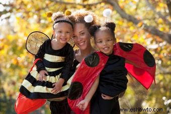 27 ideas familiares para disfraces de Halloween que seguramente sorprenderán 