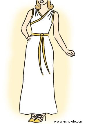 Cómo hacer un disfraz de diosa griega