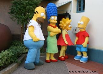 Disfraces de Halloween de Los Simpson 