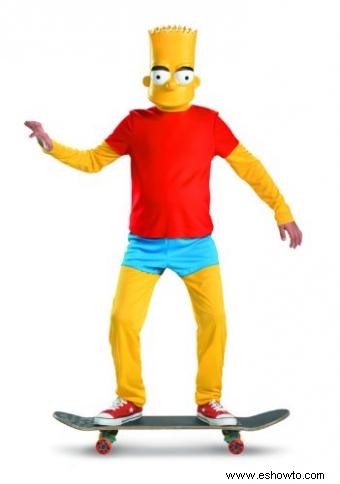 Disfraces de Halloween de Los Simpson 