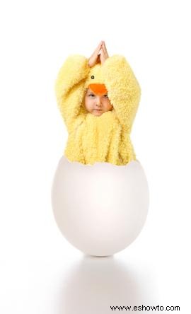 Disfraz de huevo de Pascua