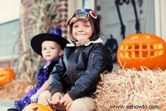 Disfraces de Halloween hechos por ti mismo para niños pequeños