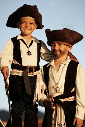 Disfraces de pirata caseros