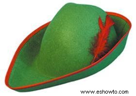 ¿Cómo hago un sombrero de Robin Hood?