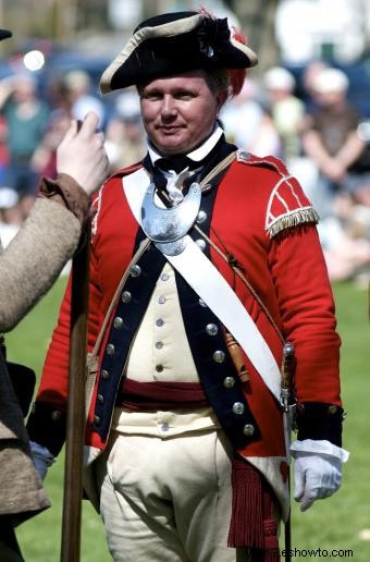 Uniforme de la guerra revolucionaria británica