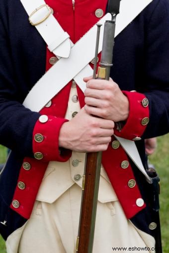 Uniformes Patriot durante la Revolución Americana