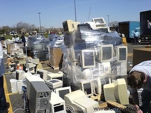 Estadísticas de reciclaje de computadoras