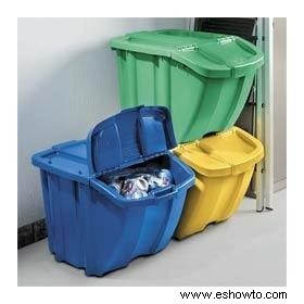 Papeleras y contenedores de reciclaje