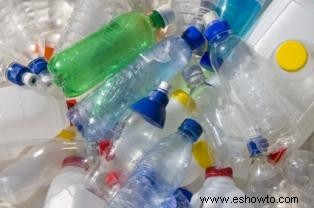 Proceso de plástico reciclado