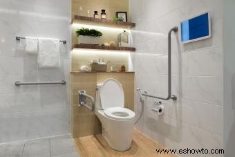 Accesorios de baño para discapacitados 