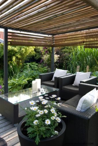 Protector solar para terrazas y patios