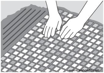 Cómo instalar mosaicos para pisos