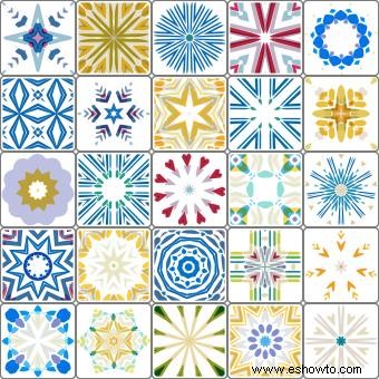 Ideas de patrones de azulejos de cerámica
