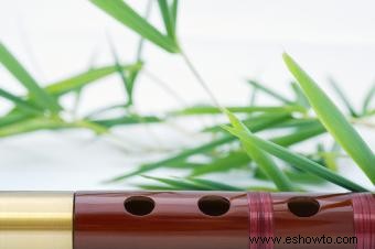 Uso de flautas de bambú en Feng Shui