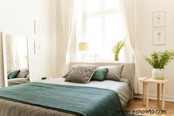Mejores prácticas para una cama debajo de una ventana en Feng Shui
